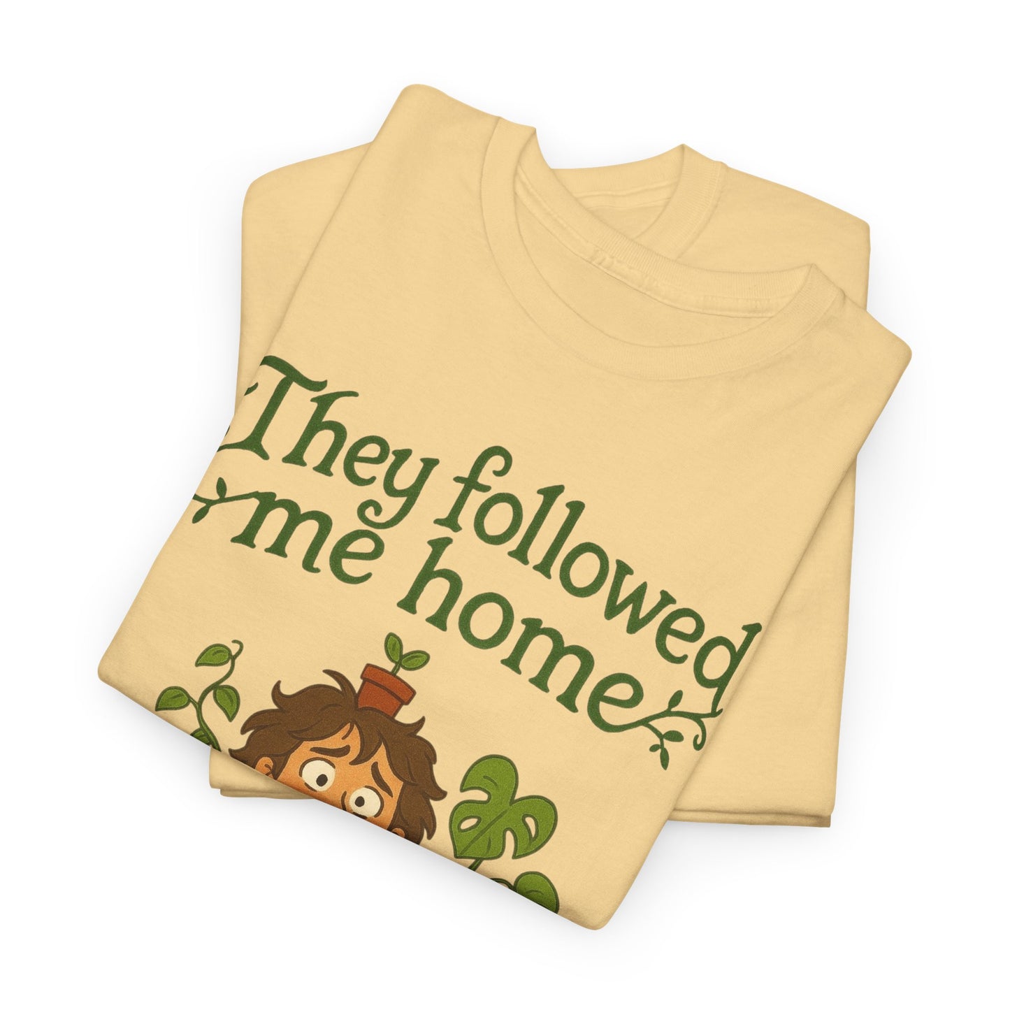 Quirky Plant Lover Tee, Gift for Gardeners, Houseplant Enthusiasts, Eco-friendly Fashion, Cozy Everyday Wear