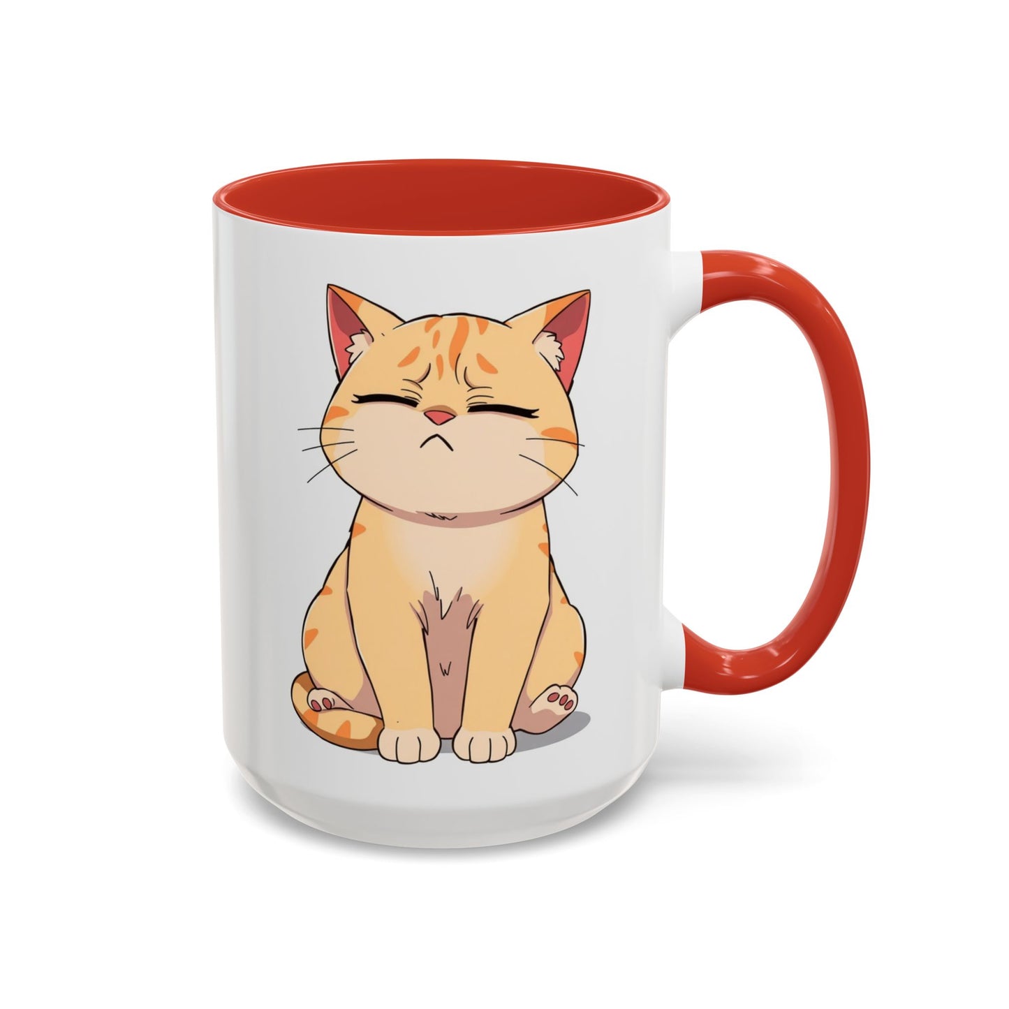 Cute Cat Accent Coffee Mug | Perfect Gift for Cat Lovers, Animal Enthusiasts, Cozy Mornings, Birthdays, Coffee Lovers
