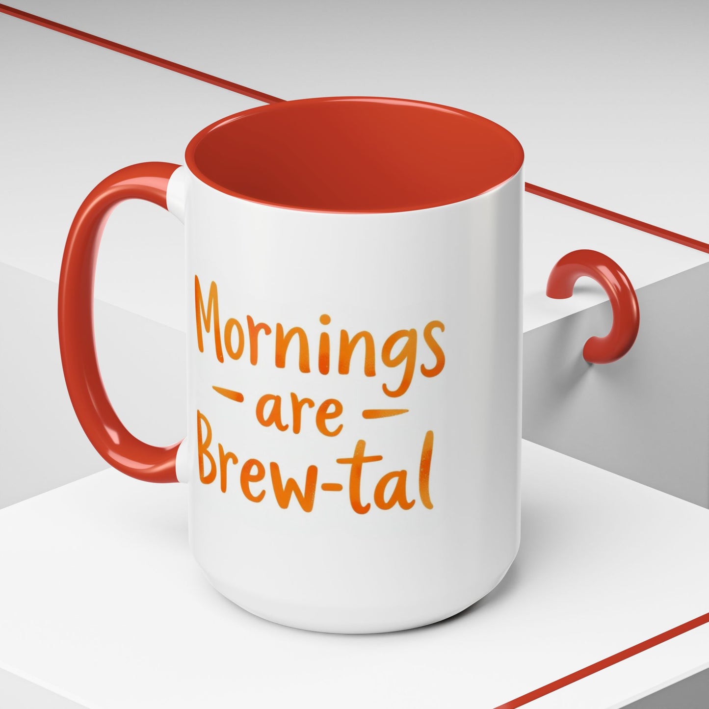 Cute Cat Accent Coffee Mug | Perfect Gift for Cat Lovers, Animal Enthusiasts, Cozy Mornings, Birthdays, Coffee Lovers