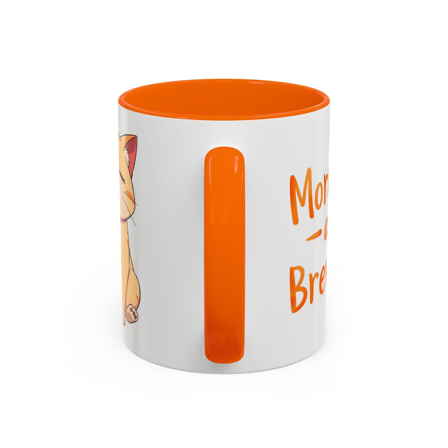 Cute Cat Accent Coffee Mug | Perfect Gift for Cat Lovers, Animal Enthusiasts, Cozy Mornings, Birthdays, Coffee Lovers