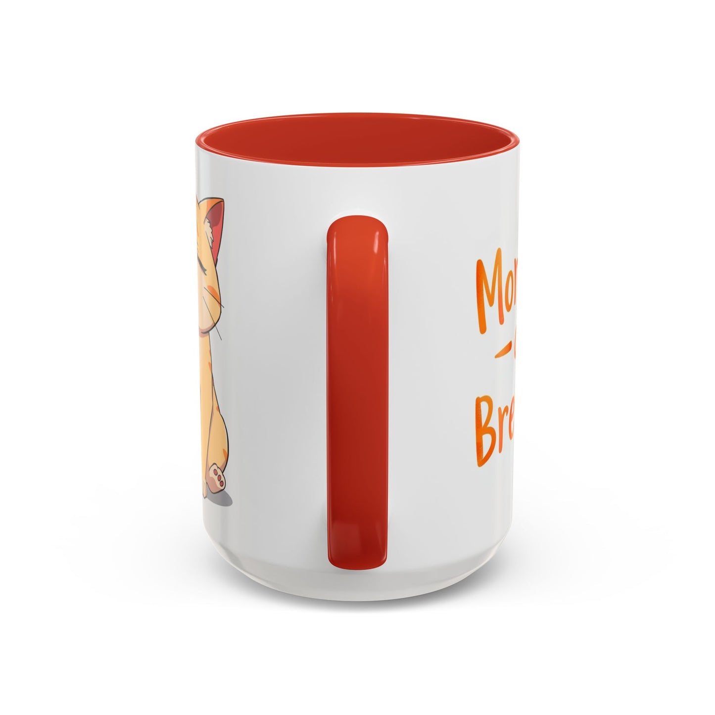 Cute Cat Accent Coffee Mug | Perfect Gift for Cat Lovers, Animal Enthusiasts, Cozy Mornings, Birthdays, Coffee Lovers