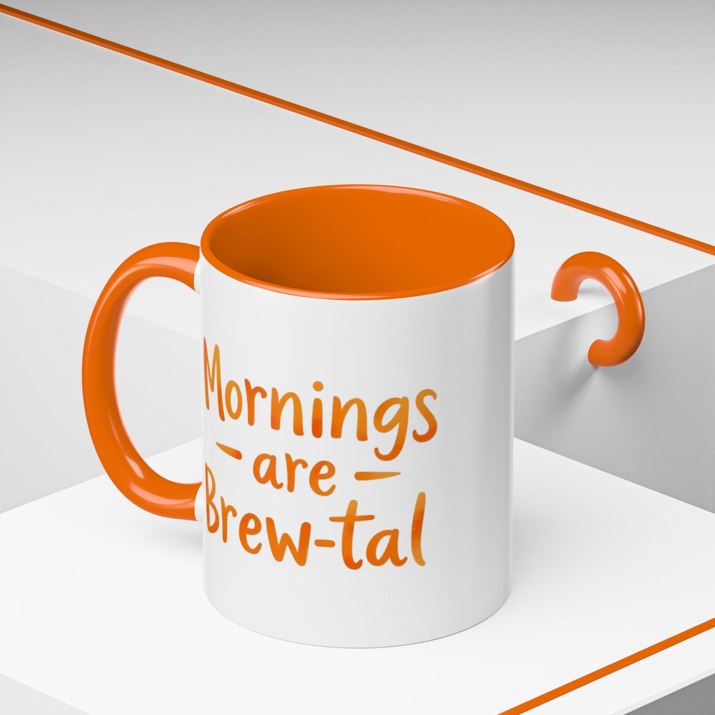 Cute Cat Accent Coffee Mug | Perfect Gift for Cat Lovers, Animal Enthusiasts, Cozy Mornings, Birthdays, Coffee Lovers