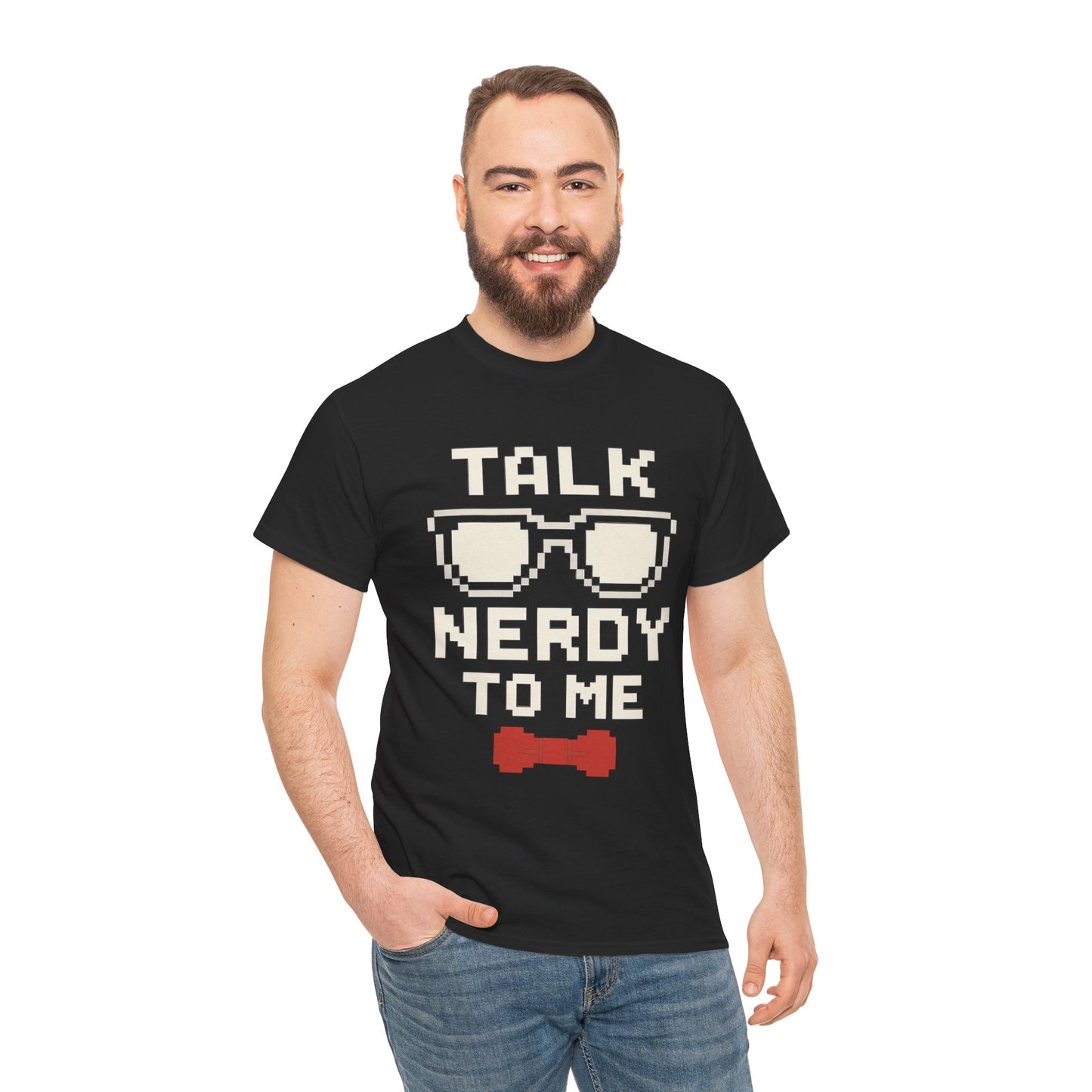 Nerdy Quote T-Shirt, Unisex Heavy Cotton Tee, Geek Gift, Gamer Shirt, Birthday Present, Casual Wear